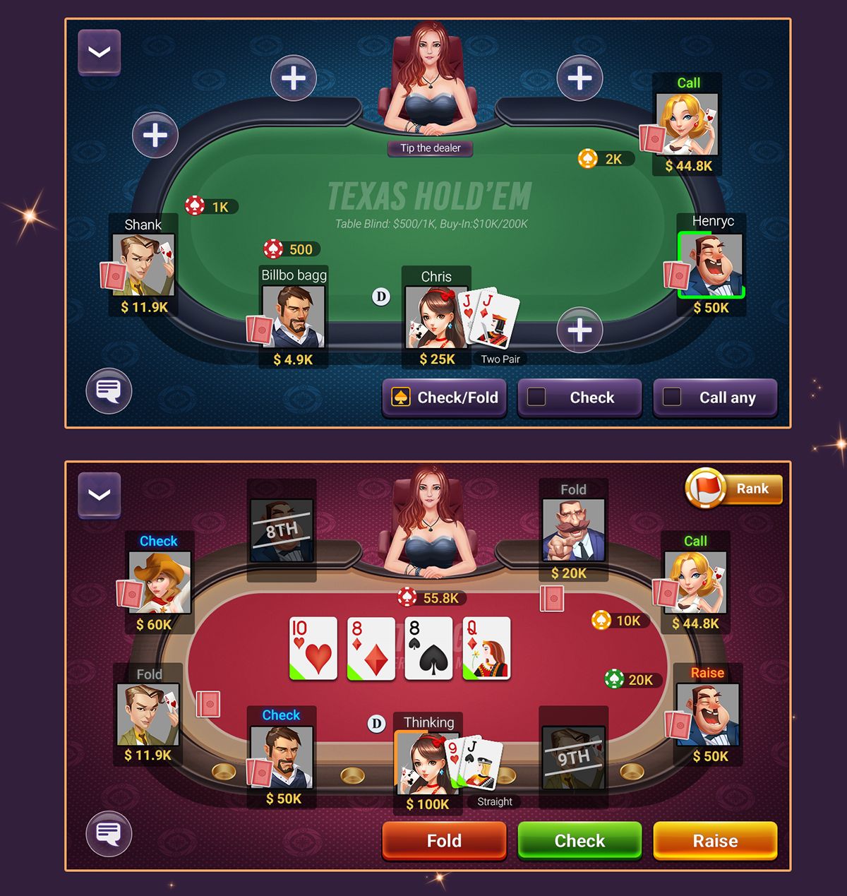 Animal Games آن لائن کیسینو میں اصل گیمز